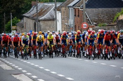 Passage de la course cycliste "Circuit de Wallonie" le 09 mai à Erquelinnes