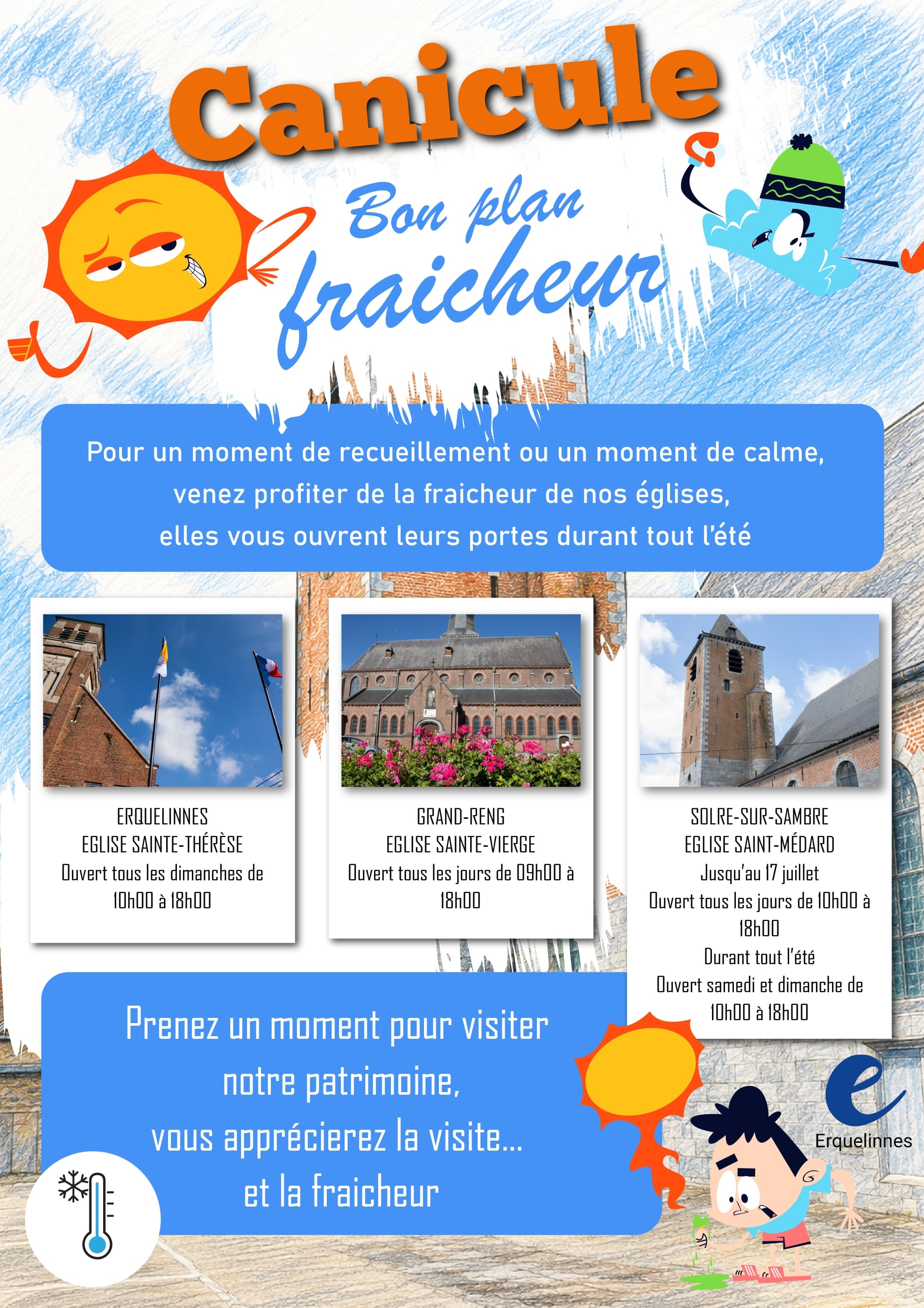 canicule église