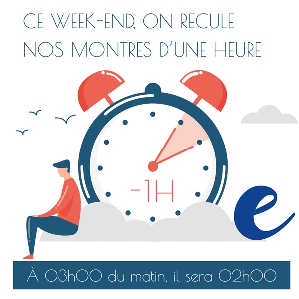 changement d'heure hiver