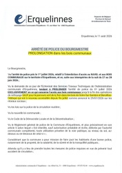 Prolongation de l’arrêté de police – Bois de Solre et de Bersillies-l’Abbaye