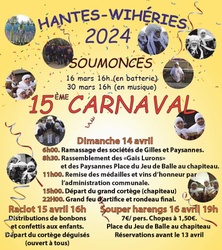 Soumonces et carnaval de Hantes-Wihéries 2024 // La Bienvenue !