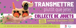HYGEA - Collecte de jouets le samedi 10 octobre 2026 dans tous les recyparcs