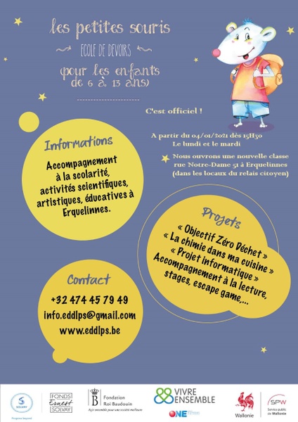 L'école des devoirs 15-12-2020
